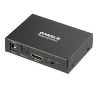 Divisor HDMI 4K SpeaKa Professional SP-HDS-300 con extracción de audio