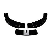 Divisor Inferior del Alerón del Parachoques Delantero para Serie 5 E60 E61 para M-Sport 2004-2010(Glossy Black)