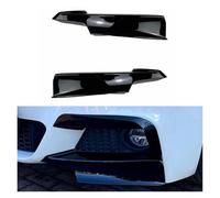 Divisor Kit Alerón Parachoques Delantero para Automóvil Placa Protección Divisoria Inferior Plástico ABS para F30 F31 F35 Serie 3 Sport 2012-2018 Difusor(Gloss Black B)