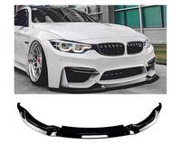 Divisor Kit Alerón Parachoques Delantero para Coche Separador Protección Estilo Negro Compatible con para F80 M3 F82 F83 M4 2015-2020 Difusor(Glossy Black)
