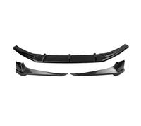 Divisor Labios para Accord 2018-2020 Cubierta Esquina Ventilación Lateral Inferior Automóvil Y Deflector Borde Alerón Parachoques Delantero Protector(Negro)