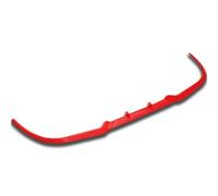 Divisor Labios para Ford para Contour para SVT Alerón Delantero Parachoques Labio Alerón Labio Universal 3 Piezas Kit De Carrocería Difusor Protector(Rojo)