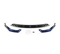 Divisor Labios para G20 LCI 330i para M340i Sport 2023 2024 Parachoques Delantero Alerón Divisor Difusor Protector Inferior Moldura Hoja Protector(Black-Blue)