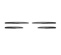Divisor Labios para Mercedes para Benz Clase E W214 S214 para AMG 2024+ Paragolpes Delantero Viento Lateral Alerón Cuchilla Aire Protector(Aspecto de Carbono)