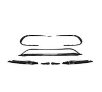 Divisor Labios para Mercedes para Benz W117 C117 CLA250 CLA45 para AMG 2016-2019, Alerón Delantero, Divisor, Deflector De Ventilación Lateral Protector