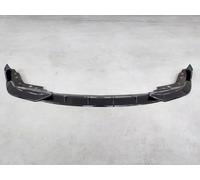 Divisor Labios para Serie 1 F20 Sedán 2019 Alerón Parachoques Delantero Borde Inferior del Automóvil, Placa Protectora Difusor Cuchillas Protector(Negro Brillante)