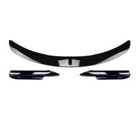 Divisor Labios para Serie 3 E90 E91 2005-2008 Alerón Parachoques Delantero Hoja Inferior con Cubierta Divisora Lateral Embellecedor Protector(Negro Brillante)