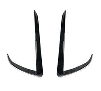 Divisor Labios para Tesla para Model Y 2020+ Alerón Parachoques Delantero Lámpara Antiniebla Campanas Cubierta Cuchillo Aire Divisor Protector(Negro carbón)