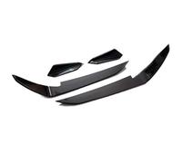 Divisor Labios para VW para Golf 7.5R 2017 2018 2019 2020 Kit De Carrocería De Alerón De Parachoques Delantero Alas Canard Accesorios Exteriores De Coche Protector