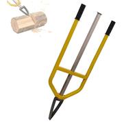 Divisor manual de leña, divisor de troncos de mano inercial, herramienta de división deslizante resistente para camping, picnic