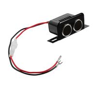 Divisor Mechero de Adaptador Corriente para Cargador USB Conector de Alimentación con Protección de Sobrecarga y Cortocircuito para Carga Múltiple de Dispositivos