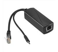 Divisor Micro-USB POE de 48 V a 5 V 2 A/3 A, fuente de alimentaci?n mini USB est?ndar