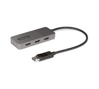 Divisor MST DisplayPort StarTech.com 3 Puertos HDMI 4K60Hz HDR USB Cable 0.3m Gris