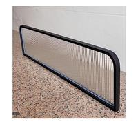 Divisor negro de 30 x 100 cm - Partit de acero sin hierro para zonas de comedor y oficina, separador de espacio que no se decolora, ideal para privacidad y nizat