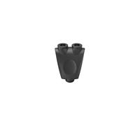 Divisor óptico, conector hembra toslink - 2 conectores hembras toslink