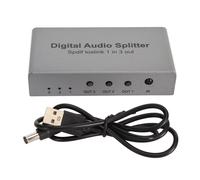 Divisor óptico SPDIF Toslink compatible con 5.1 canales Dolby AC3, DisplayPort bidireccional de alto ancho de banda, 4K a 120 Hz, amplia