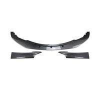 Divisor para Serie 1 F20 F21 120d 120i M135i Pack PRE-LCI 2011-2015 Tuning Car Parachoques Delantero Spoiler Divisor Rejilla Faros Antiniebla Difusor(Carbon Look AB)