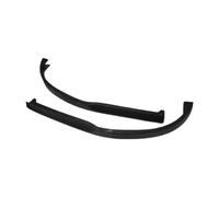 Divisor Parachoques Delantero para Clio 3 2005-2013 2 Piezas Kit De Carrocería De Parachoques Delantero Divisor De Alerón Difusor Piezas De Ajuste De Plástico ABS(Red)