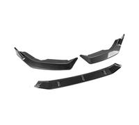 Divisor Parachoques Delantero para Nissan para Sentra 2020-2023, Color Negro Brillante, Kit Carrocería Difusor Labios Protector Alerón Alerón Parachoques Delantero(Aspecto de Fibra de Carbono.)