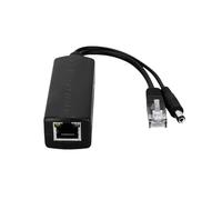 Divisor PoE 10/100M IEEE802.3af/at PoE Voltaje de Entrada 44-57V Salida DC 12V 2A (Size : Isolation, Color : DC12V 1.25A 15.4W)