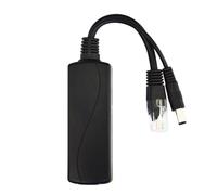 Divisor PoE Activo Impermeable 48V PoE 10/100M Entrada a Salida DC 12V (Size : Regular Splitter)