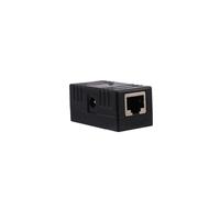 Divisor PoE, inyector pasivo de CC a través de Ethernet RJ45, adaptador de montaje en pared de 10/100 Mbps para red LAN, seguridad, cámara IP