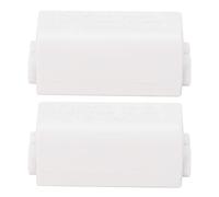 Divisor Principal de Alta Potencia 2 Piezas, Terminal en T, 1 Entrada 2 Salidas, Bloque de Conexión Eléctrica 1000V 80A - Material ABS Ignífugo, Conductores de Latón, Instalación