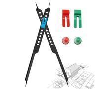 Divisor Proporcional - Herramienta De Dibujo De Artista De 10 Pulgadas, Suministros e Dibujo Mejorados, Divisor De Escala Ajustable | Herramienta Robusta Para Estudiantes Artísticos, Visor Đe Medition