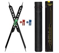 Divisor Proporcional Herramienta de Dibujo para Artistas, Divisor de Escala de 10" para Artistas, Estudiantes de Dibujo, Arquitectos, Diseñadores con Funda Protectora de Cuero - Suministros de Arte