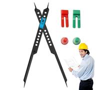 Divisor proporcional para, suministros de dibujo de 10 pulgadas y herramientas de redacción, divisor de escala multifuncional, visor de artistas ajustables para diseñadores, dibujo de arte, pr