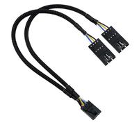 Divisor RGB para Corsair RGB HUB, núcleo de nodo de iluminación y ICUE Commander CORE XT de 4 pines macho a hembra