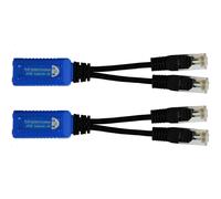 Divisor RJ45 Cat.5e 2 enchufes/ 1 enchufe distribuidor p-poe2
