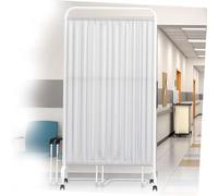 Divisor Temporal De Pared De 1,8 M, Biombo Médico Portátil, Plegable Para Clínicas, Habitaciones De Pacientes, Exámenes, Hospitales Y Residencias De Ancianos(B,1-panel)