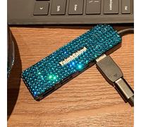 Divisor USB, extensor USB, concentrador USB C con 1 puerto USB A y 1 puerto USB C a 4, concentrador USB multipuerto para laptop/PC/Mac Pro/MacBook/Surface para datos USB 3.0 de unidad flash, disco