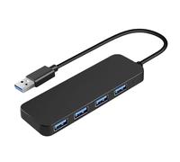 Divisor USB - Puerto USB ABS | Adaptadores USB de 30 CM multipuertos | Concentrador USB3.0 | Puerto USB múltiple para computadora portátil | Datos de expansión USB multifunción aplicables para PC, com