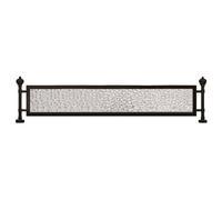 Divisores de cristal templado para restaurantes, elegantes divisores de hierro para zonas de comedor, pantallas divisoras de pasillo elevadas doradas para hoteles y cafeterías, elegantes encimeras