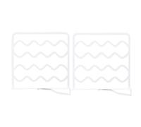 Divisores de estantes para organización de clóset, organizador vertical de monedero, separadores de estanterías, separadores de almacenamiento de dormitorio para suéteres, camisas, sudaderas