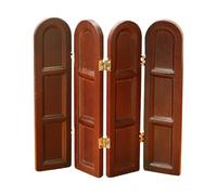 Divisores De La Casa De Muñecas - Neta De En Miniatura, Pantalla De Madera China | 1:12 Pantalla En Miniatura Decoración De Pantalla Ornamental Casa De Muñecas Fondo De Pantalla De Muñeca De