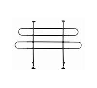 Divisorio di protezione per automobile a 2 elementi in metallo Trixie