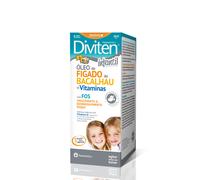 Diviten Infantil Aceite de Hígado de Bacalao + Vitaminas 300ml