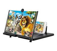 Divons Amplificador Pantalla móvil, 18 Pulgadas HD Pantalla Aumento movil, para Todos los Smartphones, antiluz Azul, Lupa Pantalla movil 3D para Ver vídeos de películas