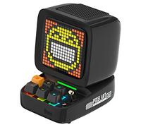 Divoom Ditoo Altavoz Bluetooth Portátil con Pantalla De Píxeles Retro, Control De App De Teléfono Inteligente/Teclado Mecánico con Retroiluminación RGB (Negro)
