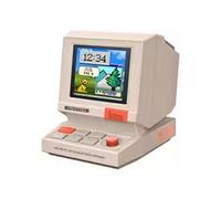 Divoom MiniToo Retro Speaker - Portable Pixel Art Display, Retro Computer Style, Ideal Gift