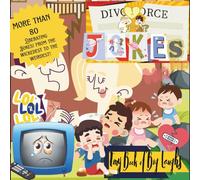 "Divorce Jokes" Mini Jokebook; Pocket Sized 6x6"; More than 80 of the Most Liberating Jokes!: 'Little Book of Big Laughs' Collection