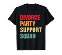 Divorce Party Support Squad Camiseta