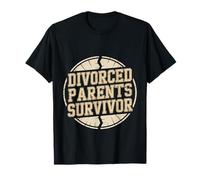 Divorced Parents Survivor Trauma de curación del niño - Camiseta