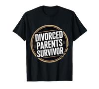 Divorced Parents Survivor Trauma de curación Infantil - Camiseta