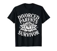 Divorced Parents Survivor Trauma de curación Infantil |- Camiseta