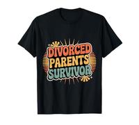 Divorced Parents Survivor Trauma de curación Infantil - Camiseta