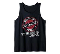 Divorciado 2026 Vintage Divorce Party Divorcee tee Camiseta sin Mangas